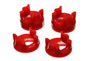 Dodge Ram 2500 Motor Mount Insert Set - Energy Suspension - Hyper-Flex™ Performance Polyurethane - Red - `98-`02